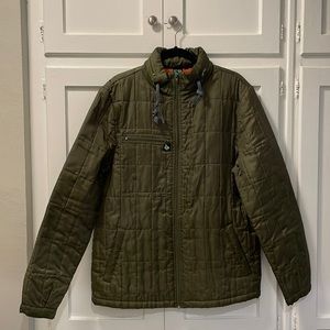 Hippytree Zip Up Jacket - L - Army Green